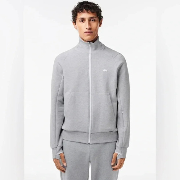 Lacoste Men's High-Neck Zip-Up Sweatshirt XXL - Picture 1 of 6